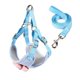 thumbnail image 1 of Dog Leash Slip Lead Vest with Lovely Flower Vest Rope 4ft Long Pet Strong Training Walking Swimming Hiking Lead XL, 1 of 5