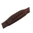 thumbnail image 5 of 6-String Rosewood Saddle Through Slotted Folk Guitar Bridge for Type Folk Classical Acoustic Guitar Replacement Parts GO205, 5 of 5