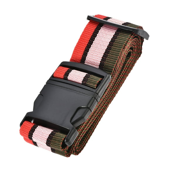 Unique Bargains Adult Luggage Strap Suitcase Belt with Buckle, Polypropylene