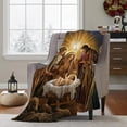 thumbnail image 5 of EUDIDV Thermal Blanket Christmas Blanket Flannel Blanket Sofa Nap Blanket Soft Blanket, 5 of 6