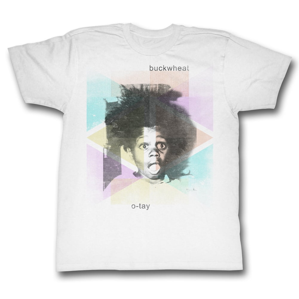 Buckwheat Abstract White TShirt