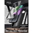 thumbnail image 6 of Poetic Spartan Case for iPhone 14 Plus, Full Body Rugged Case with Kickstand, Metallic Gun Metal, 6 of 6