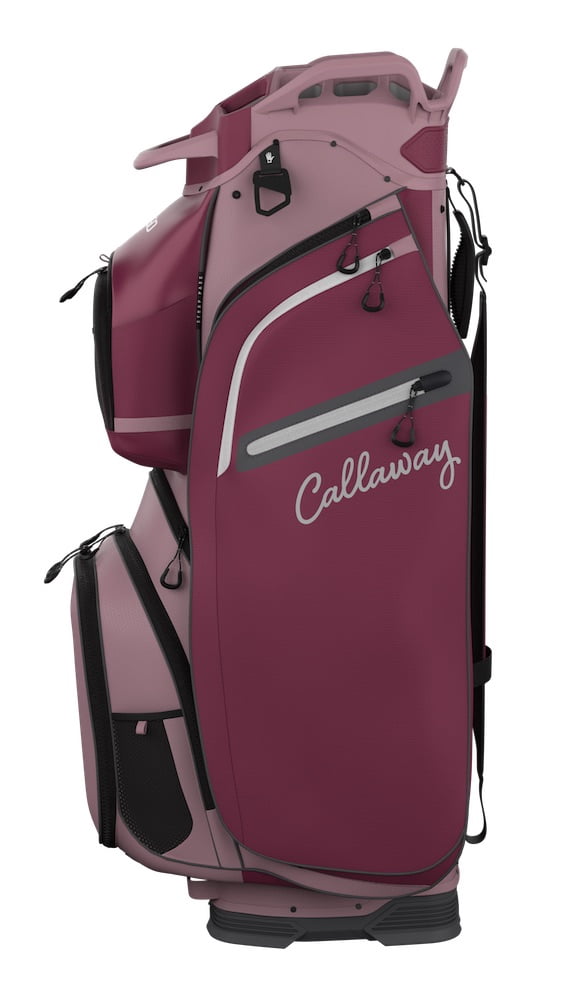 Callaway Golf Ladies Cargo Cart Bag Lilas Pink/Red Plum