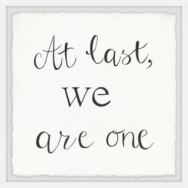 Marmont Hill We Are One II Framed Painting Print
