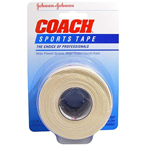 Johnson & Johnson 1.5 inch Coach Athletic Tape Walmart Canada
