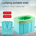 thumbnail image 5 of Portable Travel Folding Toilet Urinal Seats For Camping Useful Hiking Trip C2F5, 5 of 9