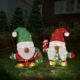 thumbnail image 4 of Ktaxon Gnomes Christmas Lighted Outdoor Decoration for Holiday Lawn Garden Party, 4 of 10