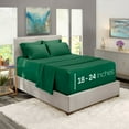 thumbnail image 4 of 6 Piece Bed Sheets Set- Hotel Luxury Extra Deep Sheets, 39 Colors, 16"- 24" Deep, 4 of 16