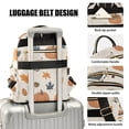 thumbnail image 3 of FORMRS Mini Backpack Purse for Women Quilted Travel Daypack Casual Shoulder Bag, Fall Books, 3 of 7