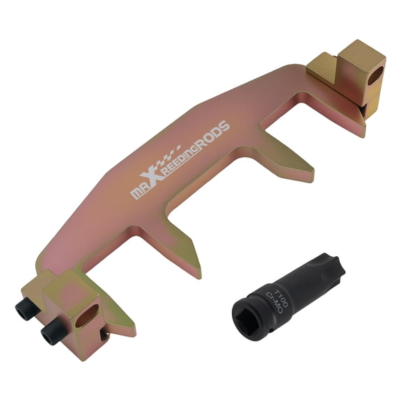 maXpeedingrods Engine Camshaft Locking Timing Tool Kit Compatible with Mercedes-Benz M271 C180 C200 E260, Timing Camshaft Holder Tool with T100 Camshaft Socket