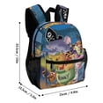thumbnail image 2 of Winnie The Pooh Backpacks 13 Inch Bookbag Casual Daypack for Travel Camping Hiking, 2 of 8