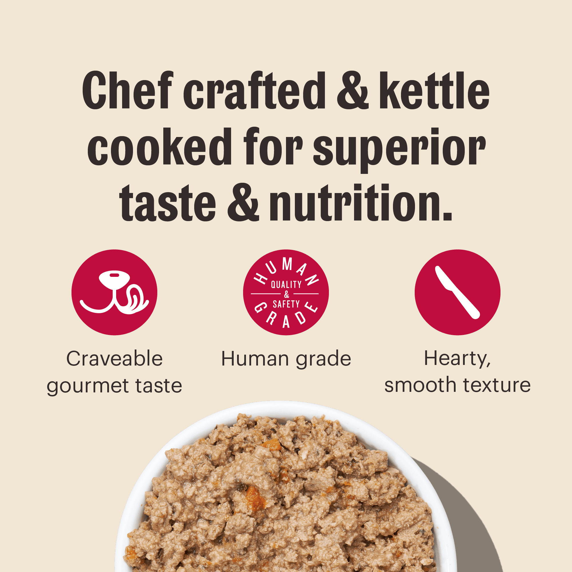 The Honest Kitchen Butcher Block Pâté: Turkey, Duck & Root Veggies Wet Dog Food, 10.5 oz x1