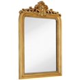 thumbnail image 2 of Hamilton Hills Top Gold Baroque Wall Mirror Rectangular 20''x30'', 2 of 7