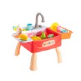 thumbnail image 1 of Fregadero De Cocina Juguetes Lavavajillas Eléctrico Para Niños A Batería Corriente Sistema De Ciclo De Agua Automático Casa De Juegos Juegos De Rol De Simulación Juguetes Para Niños Niñas Speravity FN003441-01, 1 of 5