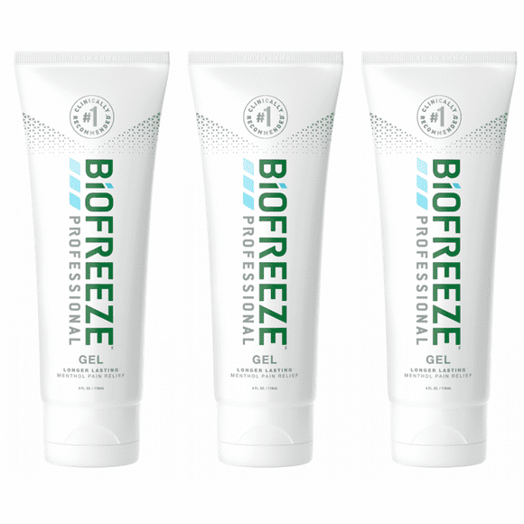BIO FREEZE PROFESSIONAL - 4oz TUBE (3 PACK)