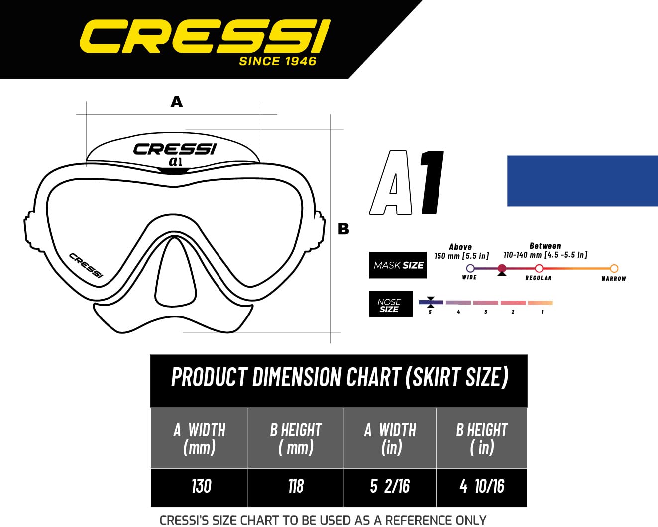 Cressi A1 Anti-Fog Mask (Black/Pink, Yellow Lens) - Walmart.com