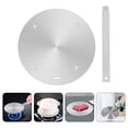 thumbnail image 1 of SHOWERORO 1 Set Induction Plate for Gas Stove with Heat Diffusion and Thawing Meat Functions, 1 of 8