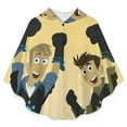 thumbnail image 2 of Wild Kratts Kids Flannel Wearable Blanket, Warm Shawl Blanket Comfy Poncho Soft Cozy Throw Blanket Hoodie for Boys Girls Birthday Gifts, 2 of 7