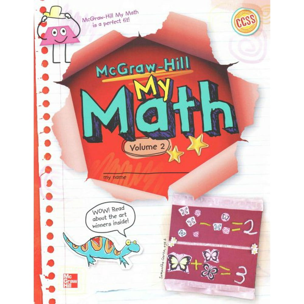 McGraw-Hill My Math, Grade 1, Student Edition, Volume 2 - Walmart.com