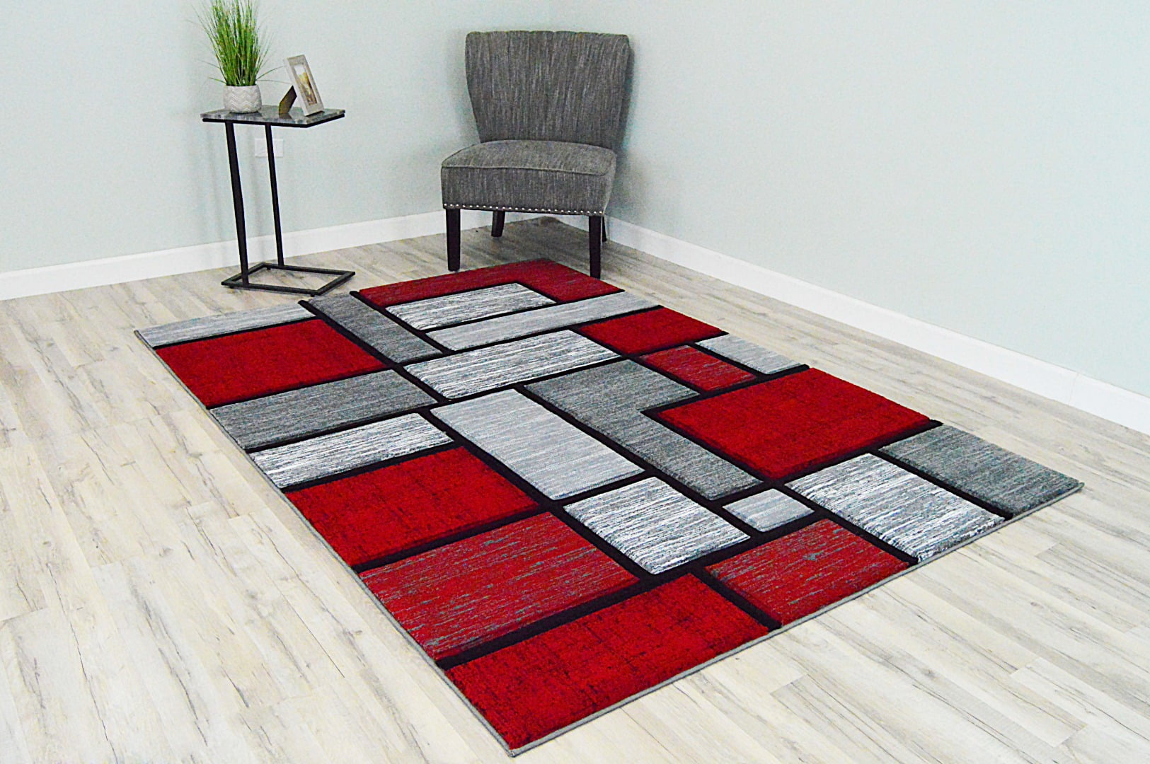 PREMIUM 3D Hand Carved Thick Modern Contemporary Abstract Rug Design ...