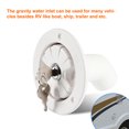 thumbnail image 4 of Thinsony Plastic RV Gravity Fresh Water Inlet Portable 45 Degree Leakproof Lockable Anti-rust Automobile Ship Filler Hatch, 4 of 6