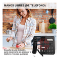 thumbnail image 5 of Teléfono Fijo Bloosom  Alambrico Casa Oficina Hotel Con Manos Libres Negro, 5 of 5