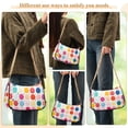 thumbnail image 4 of FORMRS Womens Shoulder Bag with Chain Strap Clutch Purse Cute Tote Handbag, Colorful Circles, 4 of 7