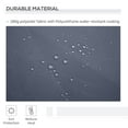thumbnail image 3 of Outsunny 12' x 8' Retractable Awning, Patio Awning Sun Shade Shelter, Gray, 3 of 9