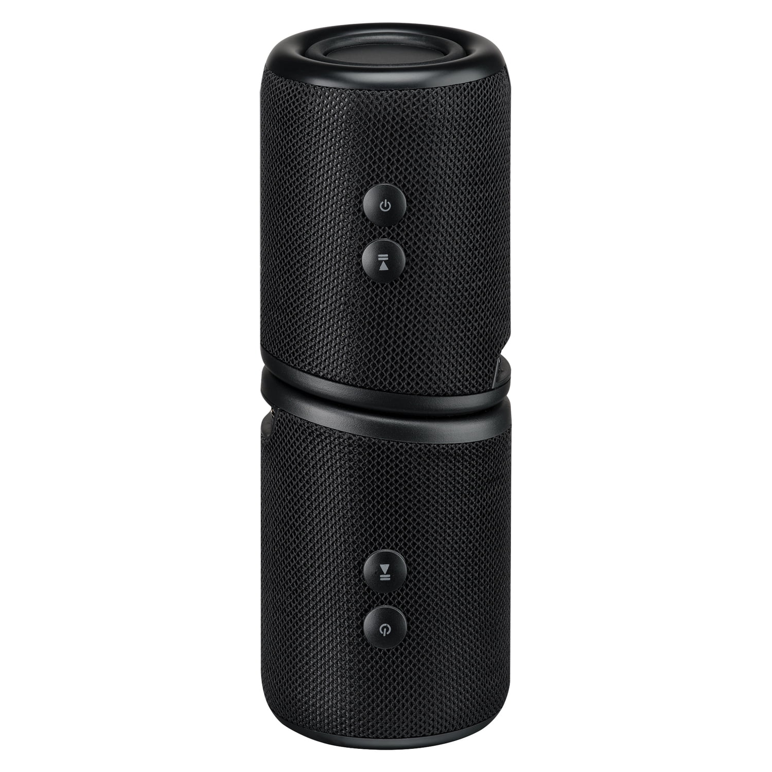iLive Magnetic+ Portable Bluetooth Stereo Speakers, True Wireless, Black, ISB2133B, ISB2133B