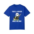 thumbnail image 7 of Vintage Father Son Family Autistic Kids Autism Awareness Dad Double Sided T-Shirt, OdeJous Blue T-Shirt S, 7 of 7