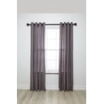 thumbnail image 2 of hometrends Wood Urn 3/4" Black/Walnut Drapery Rod Set, 2 of 3