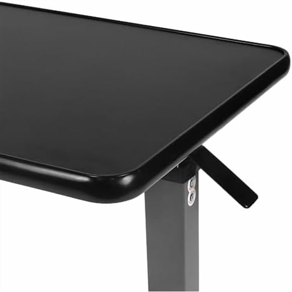 Medical Adjustable Overbed Bedside Table with Wheels (Hospital and Home Use)