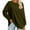 Army Green, variant on AherBiu Crewneck Sweatshirts for Women Oversized Pullover Drop Shoulder Casual Loose Long Sleeve Tops