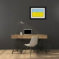 thumbnail image 3 of Ivylu 14x11 Black Ornate Wood Framed with Double Matting Museum Art Print Titled - Canola Flowers, 3 of 4