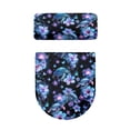 thumbnail image 5 of HELLHERO Colorful Turtle and Flower Pattern Bathroom Toilet Cover Set & Soft Toilet Lid Cover and Toilet Tank Lid Cover for Bathroom Accessories, 5 of 8