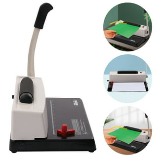Coil Binding Machine Manual Round Hole Punch Binder with Electric Coil  Inserter 