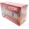thumbnail image 4 of TDK D90 Cassettes Haute Sortie 90 Minutes IEEE/Type I, Ensemble de (3), 4 of 4