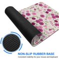 thumbnail image 6 of Long Mouse Pads for Desk,Pink Pioneer Flower Pattern Desk Mats on Top Of Desks, Desk Mouse Pad Extra Large with 3mm Non-Slip Base and Stitched Edge for Gaming,Office,Work,Home 31.5"x11.8", 6 of 6
