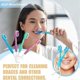 thumbnail image 2 of 5 In 1 Toothbrush Floss On The Go, Travel Portable Oral Care Toothbrush Set, 2 of 5