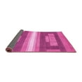 thumbnail image 2 of Ahgly Company Indoor Rectangle Abstract Pink Modern Area Rugs, 2' x 3', 2 of 4