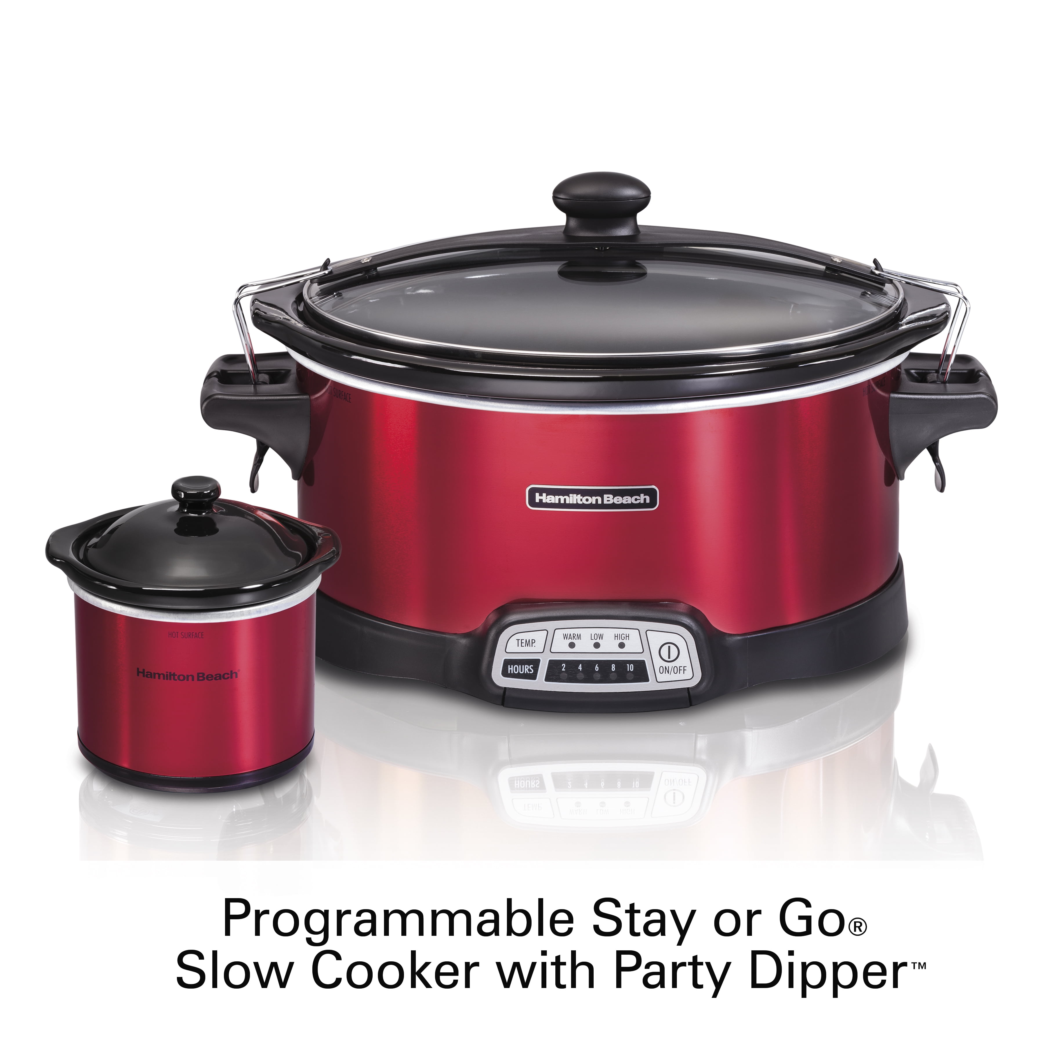Kitty & Mama's Slow Cooker Review! Hamilton Beach Stay Or Go 7 qt 