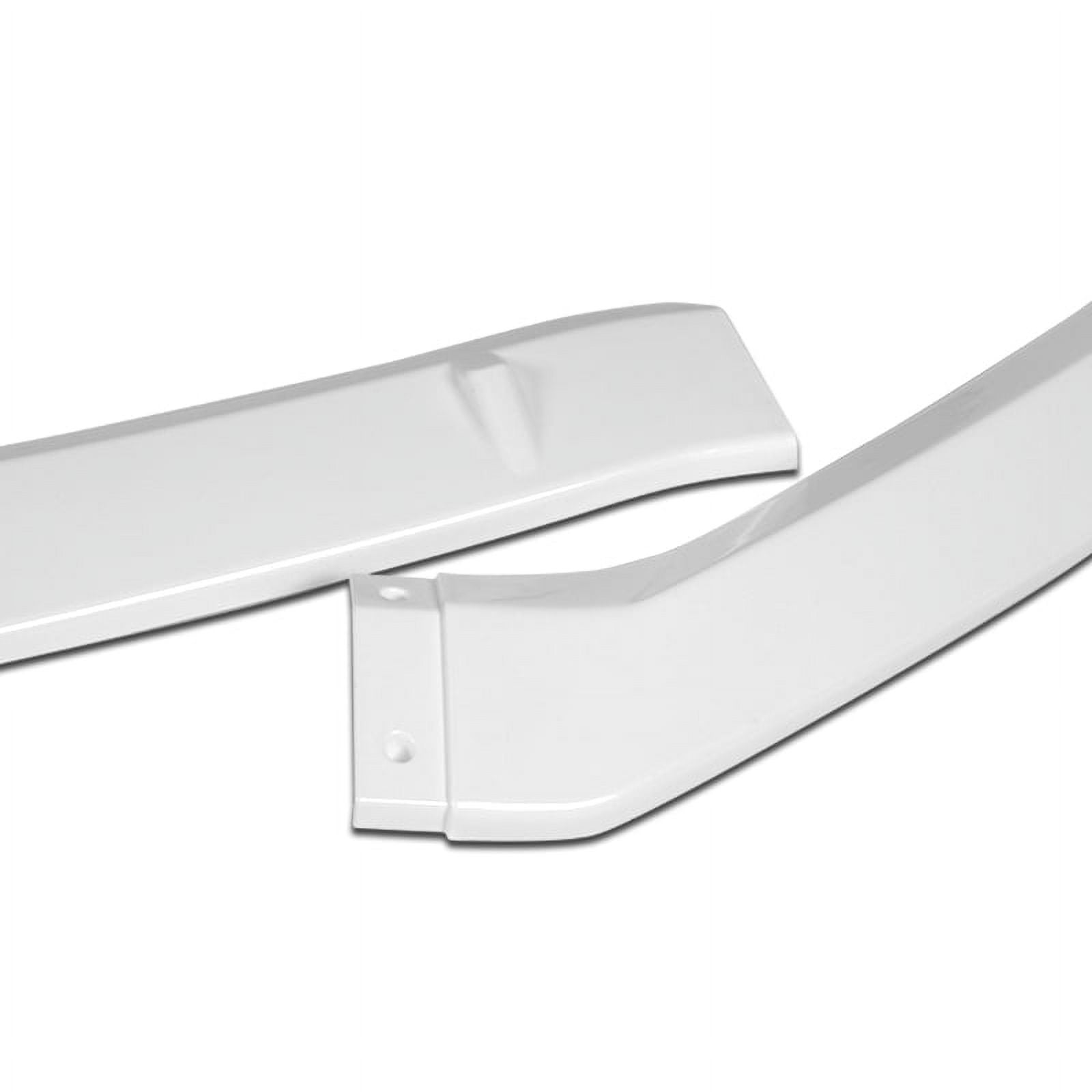 Stay Tuned Performance For 2016-2018 Nissan Maxima GT-Style Painted White Front Bumper Body Spoiler Lip