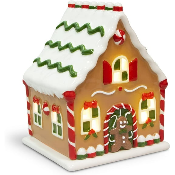 ARVIDSSON Christmas Wax Melt Warmer - Electric Ceramic Christmas Tree Wax Warmer for Scented Wax - Holiday Season Melter for Fragrance Cubes and Tarts, Gfit for Women and Kids