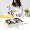 thumbnail image 5 of Constellation Portable PU Leather Jewelry Box with Removable Compartment, Bracelet Holder, and Jewelry Display, 5 of 6