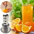 thumbnail image 1 of LSLJS Kitchen Fruit Tool Lemon Orange Juicer Stainless Steel Manual Drill, 1 of 9