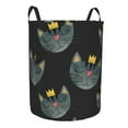 thumbnail image 2 of Balery Faces Of The Cat Round Laundry Basket with Handles Waterproof Freestanding Laundry Hamper for Clothes Toys in the Dorm and Family-Medium, 2 of 8