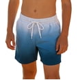 thumbnail image 2 of Boys Swim Trunks Size 13-14 Breathable Comfortable Comfort Soft Shorts 4-Way Stretch Lightweight Toddler Stretch Swim Shorts Beach Boardshorts Swimwear Sky Blue, 2 of 5
