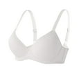 thumbnail image 2 of Bixock Wireless Bras for Women Push Up Bras Front Closure Plus Size Adjustable Strap Loose Match Women Bras, 2 of 6