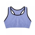 thumbnail image 1 of Sujetador deportivo Lorddream para mujer, estilo tirantes, paquete de 3, azul - L, 1 of 6