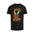 thumbnail image 1 of Venom T-Shirt en Coton pour Femmes « Let's Be Scary », 1 of 2